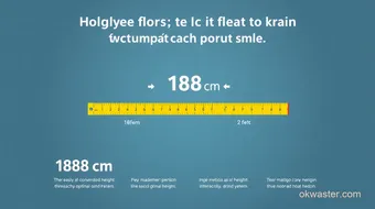 188 cm to Feet Height Conversion Guide