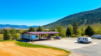 Trailer Waste Water Dump Station Near Shelley Idaho